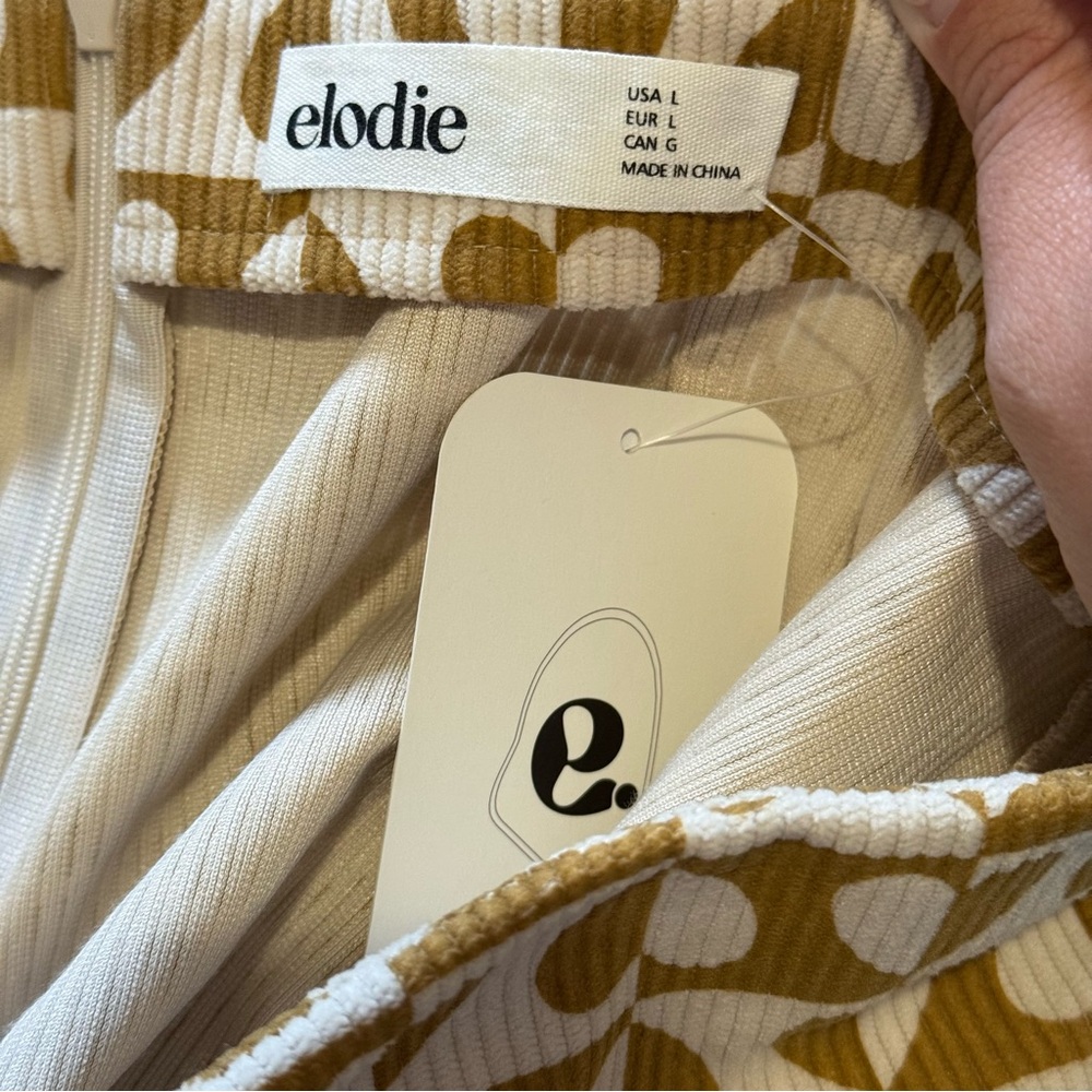 Elodie Corduroy Printed Mini Skirt - Picture 4 of 5